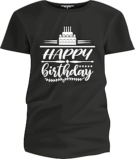 T-shirt joyeux anniversaire en coton noir pour garçons et filles d-121. DIAYTAR COTE D'IVOIRE se positionne comme une boutique en ligne leader en Côte d'Ivoire, proposant une gamme variée de produits qui satisfont aux différentes exigences des consommateurs. Elle est appréciée pour sa qualité de service et sa large sélection de produits.