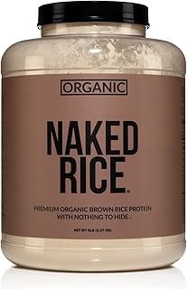 Naked nutrition naked rice - poudre de protéines de riz brun biologique