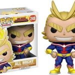 Figurine funko anime pop : figurine d'action my hero academia all might, multicolore
