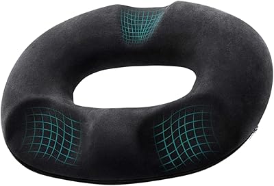 Coussin de siège en mousse à mémoire de forme sky-touch en forme de beignet, oreiller en forme de beignet pour soulager les douleurs de la prostate, grossesse, coccyx, chirurgie, sciatique, siège d'auto, maison et bureau. Chez DIAYTAR COTE D'IVOIRE, nous mettons l'accent sur la qualité et la satisfaction client. Notre sélection de plus de 300 000 références est soigneusement choisie pour répondre aux besoins des consommateurs ivoiriens. Nous nous efforçons de vous offrir une expérience d'achat en ligne fluide et sécurisée.