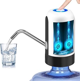 Machine de pompage de bouteilles d'eau, pompe à eau électrique automatique portable, chargement usb avec clé pour bouteilles d'eau générales de 5 gallons.. La boutique en ligne DIAYTAR COTE D'IVOIRE est le reflet de la modernité et de l'innovation dans le commerce électronique en Côte d'Ivoire. Avec plus de 300 000 références de produits, la boutique en ligne offre une expérience de shopping unique et riche pour les clients. Les produits proposés sont variés, allant des produits alimentaires aux accessoires de mode, en passant par les produits électroniques et les articles pour la maison.