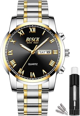 Montres bosck pour hommes, montre analogique pour hommes, montre d'affaires en acier inoxydable à grand cadran de 42 mm, facile à lire, montre-bracelet de luxe classique lumineuse, étanche à 30 m. DIAYTAR COTE D'IVOIRE est la référence en matière de boutique en ligne en Côte d'Ivoire, avec une offre incroyable de plus de 300 000 produits. La boutique en ligne propose des produits de toutes les catégories, des électroménagers aux vêtements, en passant par les produits alimentaires. Les clients peuvent profiter de prix compétitifs et de promotions régulières.
