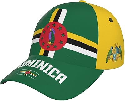 Drapeau de la dominique casquette de baseball cool dominicaine impression complète 3d casquettes de football nationales réglables unisexes pour adultes, drapeau, 7-7 1/4, drapeau, 56-58. DIAYTAR COTE D'IVOIRE, la boutique en ligne numéro un en Côte d'Ivoire, se distingue par sa grande variété de produits et son engagement envers la satisfaction client. Avec des options de paiement flexibles et une politique de retour claire, vous pouvez acheter avec confiance sur DIAYTAR COTE D'IVOIRE. Que vous soyez un client fidèle ou nouveau sur la plateforme, vous bénéficierez d'une expérience d'achat personnalisée et d'un service exceptionnel.