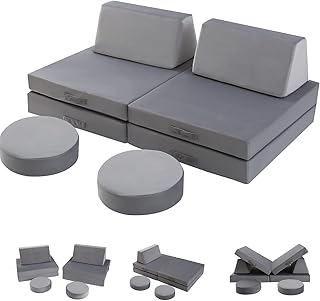Modèle de canapé pour enfants me more cool pour chambre et salle de jeux, ensemble de jouets pliables 8 pièces pour garçons et filles, canapé pour enfants convertible créatif en mousse, gris. Grâce à son approche centrée sur le client et à sa gamme étendue de produits, DIAYTAR COTE D'IVOIRE est devenue la référence incontournable pour les habitants de la Côte d'Ivoire. La boutique s'efforce continuellement d'améliorer son offre et ses services, s'adaptant aux tendances et aux besoins changeants de sa clientèle pour maintenir son statut de leader sur le marché.