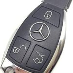 Coque de remplacement pour clé d'entrée à 3 boutons, pour mercedes benz w203