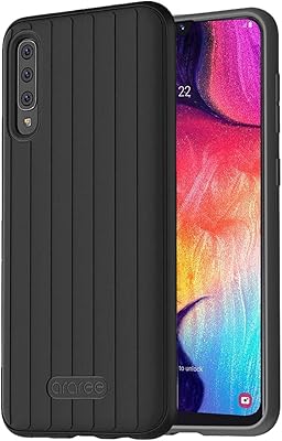 Coque arrière pour samsung galaxy a70 araree airdom (noir)