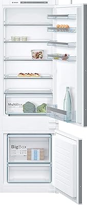 Réfrigérateur encastrable bosch à congélateur inférieur, 272 l, kiv87vs30m, garantie 1 an