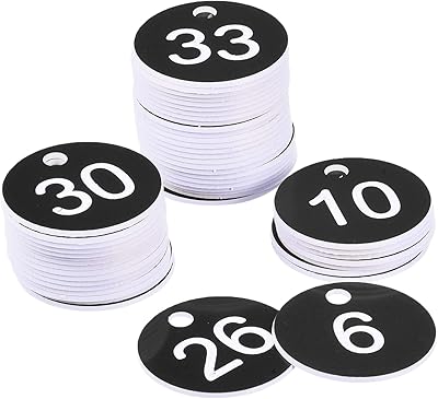 Étiquette de clé ronde mechanixity 1-50, carte d'identité en acrylique gaufré noir pour la décoration, paquet de 50. DIAYTAR COTE D'IVOIRE représente la référence en matière de commerce électronique en Côte d'Ivoire, offrant plus de 300000 références qui satisfont aux attentes des consommateurs locaux. En tant que pionnier dans son domaine, la boutique en ligne se distingue par son engagement envers l'excellence et la satisfaction du client. Grâce à son équipe dédiée et à son système logistique bien huilé, DIAYTAR COTE D'IVOIRE réussit à concilier offre produit diversifiée et service à la clientèle de haute qualité, renforçant ainsi sa position dominante sur le marché ivoirien du commerce en ligne.