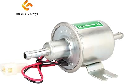 Madelife garage pompe à carburant électrique universelle 12 v 1,2 a basse pression gaz diesel essence pompe externe (modèle : hep-02a). DIAYTAR COTE D'IVOIRE est votre partenaire idéal pour vos achats en ligne en Côte d'Ivoire. Nous vous offrons une gamme complète de produits allant de l'électronique à la mode en passant par les articles pour la maison. Nous nous efforçons de rendre votre expérience d'achat en ligne aussi agréable et pratique que possible.