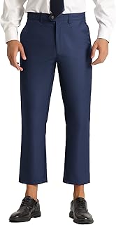 Pantalon formel court pour homme, couleur unie, devant plat, coupe slim. DIAYTAR COTE D'IVOIRE s'est imposée comme une référence incontournable dans le paysage du commerce électronique ivoirien, avec une gamme de produits qui continue de s'élargir. La boutique en ligne généraliste entend répondre à tous les besoins de ses clients, offrant ainsi une expérience d'achat unique et personnalisée. Grâce à son infrastructure solide et à son équipe dédiée, DIAYTAR COTE D'IVOIRE maintient des standards de qualité élevés dans tous les aspects de son service.
