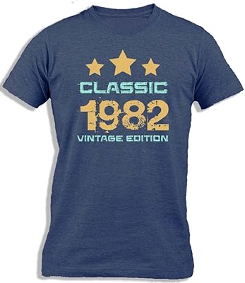 I kaprontm vintage 1982 t-shirt en coton pour hommes avec motif de lettres à la craie pour les fêtes d'anniversaire. DIAYTAR COTE D'IVOIRE se positionne comme une plateforme de commerce électronique leader en Côte d'Ivoire, offrant non seulement une multitude de produits mais également un service client de haute qualité. Les clients peuvent profiter de conseils d'achat personnalisés, d'un service de livraison efficace et d'un suivi attentif de leurs commandes. Cette approche centrée sur le client a contribué à sa réussite et à sa reconnaissance sur le marché ivoirien.