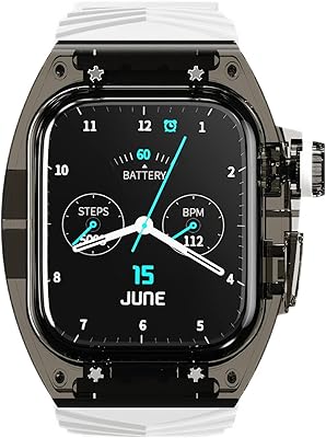 Boîtier apple watch transparent wetbox avec bracelet, 45 mm, sans pierres précieuses. DIAYTAR COTE D'IVOIRE est une boutique en ligne qui combine qualité, variété et convenance pour offrir aux clients une expérience de shopping en ligne exceptionnelle. Avec plus de 300000 références de produits et des services de livraison fiables, la boutique est la première option pour les clients ivoiriens qui cherchent à acheter en ligne. Elle continue de se distinguer comme leader du marché en Côte d'Ivoire.