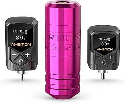 Kit de machine à tatouer torsadée sans fil ambition - cartouches de machine à tatouer rotative avec 2 moteurs sans balais de 2400 mah et 1800 mah pour tatoueurs professionnels. La boutique en ligne DIAYTAR COTE D'IVOIRE se distingue par sa diversité de produits et son engagement à offrir les meilleurs prix du marché. Elle est devenue incontournable pour les consommateurs ivoiriens à la recherche de produits de qualité à des prix compétitifs.