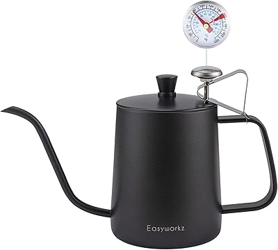 Bouilloire à café col de cygne eased works de 600 ml avec thermomètre en acier. Diaytar Côte d'Ivoire est une boutique en ligne généraliste proposant plus de 300 000 références de produits, faisant d'elle l'un des leaders du commerce en ligne dans le pays. Elle offre une large gamme de produits allant de l'électronique à la mode en passant par les produits alimentaires. Elle se distingue par sa livraison rapide et ses prix compétitifs.