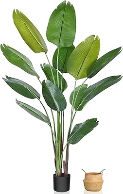 Arbre artificiel mofish plantes oiseaux du paradis 12 m-16 m-19 m de haut