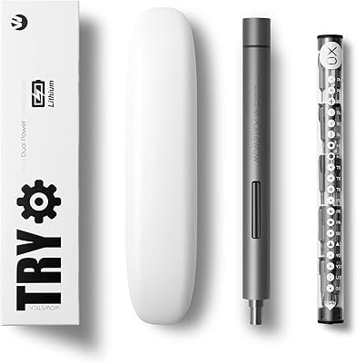 Jeu de tournevis de précision wow stick 1f + try tournevis électrique 20 embouts 1f pro try kit d'outils de réparation magnétique portable rechargeable de précision au lithium de type c avec lumières led pour ordinateur et mobile. DIAYTAR COTE D'IVOIRE s'est imposée comme une référence dans le paysage du commerce électronique ivoirien. Grâce à son équipe dédiée et à son système logistique efficace, la boutique assure une livraison efficace et des produits de haute qualité. Les clients bénéficient ainsi d'un service client personnalisé et réactif.