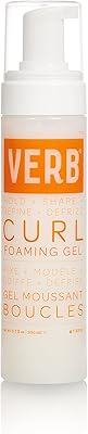 Gel moussant ferb curl - mousse anti-frisottis pour définir les boucles - produit