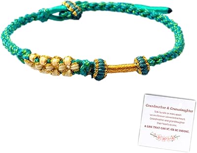 Diowus à ma petite-fille, un lien qui ne peut jamais être défait, bracelet à nœud de cerise, bracelet tressé à la main réglable pour femme, bracelet de petite-fille, bijoux cadeaux. DIAYTAR COTE D'IVOIRE se distingue par son approche client-centered, offrant une expérience d'achat en ligne simple, sécurisée et pratique. Les clients peuvent parcourir aisément les catégories de produits, lire les avis et les commentaires d'autres clients, et effectuer leurs achats avec confiance. La boutique en ligne est constamment mise à jour avec de nouveaux produits et des offres spéciales pour garder les clients engagés et satisfaits.
