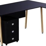 Mahmayi hyt34-18l poste de travail de bureau moderne pour utilisation en réception, matériau