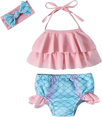 Maillot de bain pour bébés filles, maillot de bain à volants pour bébé, deux pièces, bikini sirène pour enfants en bas âge, costume de plage. DIAYTAR COTE D'IVOIRE est une boutique en ligne généraliste qui propose plus de 300000 références de produits. Cette boutique en ligne offre une grande variété de produits pour répondre aux besoins de ses clients. Elle est considérée comme l'une des boutiques en ligne les plus fiables en Côte d'Ivoire.