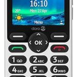 Téléphone portable débloqué doro 5860 4g pour personnes âgées avec touches numériques parlantes