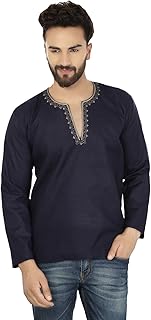 Mabel clothing chemise kurta courte en coton pour hommes avec motif brodé. DIAYTAR COTE D'IVOIRE est la boutique en ligne idéale pour les consommateurs ivoiriens qui cherchent à trouver des produits de qualité à des prix abordables. Avec plus de 300 000 références de produits, la boutique propose une offre variée qui répond aux besoins de tous les clients, qu'il s'agisse d'électronique, de mode, de maison ou de bien-être. DIAYTAR COTE D'IVOIRE est le leader du marché en Cote d'Ivoire et continue de se développer pour mieux servir ses clients.