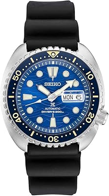 Montre prospex srpe07 pour homme en acier inoxydable noir taille 45