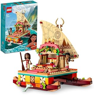 Lego | disney 43210 ensemble bateau moana track (321 pièces)