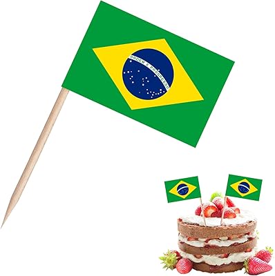 100 morceaux de cure-dents brésiliens de la coupe du monde pour décorer des cocktails et gâteaux. En choisissant DIAYTAR COTE D'IVOIRE, vous optez pour la facilité, la rapidité et la sécurité dans vos achats en ligne. Nous nous engageons à améliorer constamment nos services pour vous offrir une expérience client exceptionnelle.