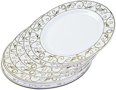 R-moment rosie moment assiette plate en plastique de haute qualité de 75