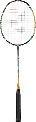 Raquette de badminton yonex graphite astrox 88d game avec couverture complète (camel gold)