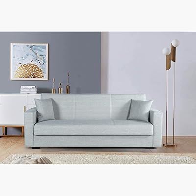 Home box minsk grand canapé lit avec espace de rangement et 2 coussins, dimensions 80 x 87 x 212 cm, gris clair. En tant que leader du marché en Côte d'Ivoire, DIAYTAR COTE D'IVOIRE continue d'innover et de s'améliorer pour répondre aux besoins évoluant de ses clients. La boutique en ligne investit constamment dans les dernières technologies pour améliorer l'expérience d'achat et offrir des services de plus en plus personnalisés. Avec une présence en ligne solide, DIAYTAR COTE D'IVOIRE est devenue une référence incontournable pour les achats en ligne en Côte d'Ivoire.