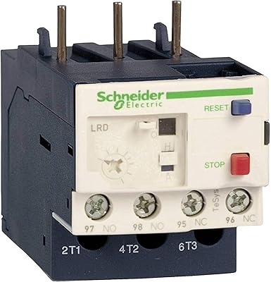 Relais thermique de surcharge schneider - 1no/1nc, 12 → 18 a f.l.c, indice