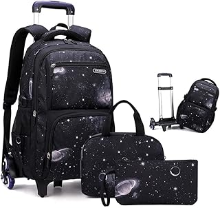 Sac à dos à roulettes multipoches pour étudiants pour livres/sac à lunch/trousse à crayons, cartable à roulettes pour filles et garçons, sac de voyage à roulettes pour femmes et hommes. La boutique en ligne DIAYTAR COTE D'IVOIRE propose une large gamme de produits pour les consommateurs ivoiriens. Elle offre des options de paiement flexibles et des services de livraison efficaces. Elle est également connue pour ses promotions et ses offres spéciales régulières.