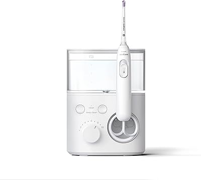 Brosse à dents électrique philips sonicare 5000 clean, blanche, hx3811/20