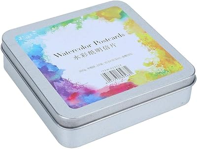 Papier en coton portable, papier aquarelle pressé à froid pour la fabrication de papier humide (boîte carrée de 24 feuilles). DIAYTAR COTE D'IVOIRE, la boutique en ligne généraliste de référence en Côte d'Ivoire, propose plus de 300 000 références pour satisfaire tous les besoins de ses clients. Avec une sélection variée de produits, elle est devenue la destination incontournable pour les achats en ligne dans le pays. Elle se distingue par sa qualité de service et sa large gamme de produits.