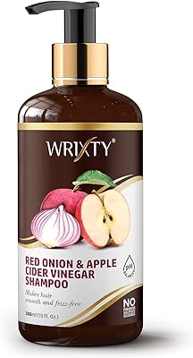 Shampooing au vinaigre de cidre de pomme et d'oignon rouge wrixty pour la croissance des cheveux - 300 ml | cheveux lisses et sans frisottis | maintenir l'équilibre du ph | sans paraben et sans sulfate. Découvrez DIAYTAR COTE D'IVOIRE, votre destination de shopping en ligne préférée avec des milliers de produits à découvrir et à acheter en ligne.
