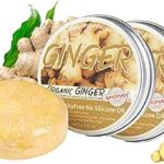 2 pièces barre de shampoing pour la repousse des cheveux au gingembre, savon