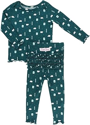 Pyjama à volants 2 pièces pour bébés tout-petits filles. DIAYTAR COTE D'IVOIRE s'est établie comme la boutique en ligne leader dans son pays grâce à son portefeuille de produits impressionnant. Cette plateforme est idéale pour ceux qui recherchent une grande variété de biens à des prix compétitifs. La facilité de navigation et l'ergonomie du site internet améliorent l'expérience d'achat en ligne pour les clients.