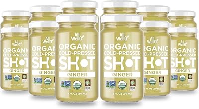 Allwello shot de gingembre pressé à froid, 60 ml, booster immunitaire biologique usda avec natu-ral | 12 unités par caisse (paquet de 12). La boutique en ligne DIAYTAR COTE D'IVOIRE propose une large gamme de produits à des prix compétitifs, avec plus de 300 000 références disponibles. Les clients peuvent profiter d'une expérience d'achat en ligne sécurisée et fiable, avec une livraison rapide et un service client de haute qualité. DIAYTAR COTE D'IVOIRE est la référence incontournable pour les ivoiriens qui cherchent à acheter en ligne.