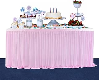 Best store jupe de table en tulle rose en maille fine en tissu élastique pour anniversaire, mariage, fête prénuptiale, banquet, décoration d'intérieur (6 pieds). DIAYTAR COTE D'IVOIRE est la référence ultime pour les achats en ligne en Côte d'Ivoire, avec une vaste gamme de produits allant de l'électronique aux accessoires de mode. Elle assure une expérience d'achat en ligne sécurisée et fiable, rendant les achats plus pratiques pour tous. La boutique est constamment mise à jour avec les dernières tendances et les meilleurs produits.