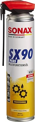 Huile multifonction sonax sx90 plus avec pulvérisateur facile à utiliser (400 ml). DIAYTAR COTE D'IVOIRE fait preuve d'une approche innovante en matière de commerce électronique, en offrant régulièrement des promotions et des offres spéciales pour fidéliser ses clients. L'entreprise contribue ainsi au développement du commerce électronique en Côte d'Ivoire en proposant une alternative pratique et économique pour faire ses achats.