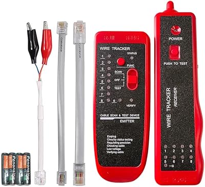 Traceur de fil de détection de ligne réseau ecv rj11 rj45, testeur
