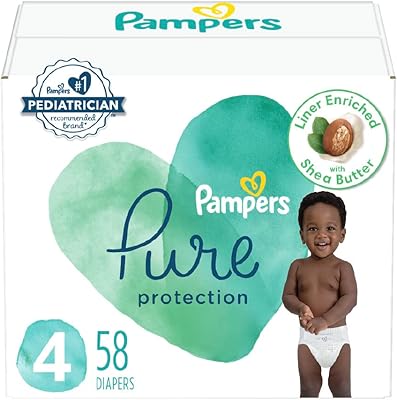 Couches taille 4, 58 pièces - couches jetables pampers pure protection pour bébé, protection hypoallergénique et non parfumée, super pack (l'emballage et les impressions peuvent varier). En tant que leader de la vente en ligne en Côte d'Ivoire, DIAYTAR COTE D'IVOIRE propose une expérience d'achat unique avec plus de 300 000 références à disposition. Les consommateurs peuvent naviguer aisément sur le site pour trouver ce qu'ils cherchent. Avec sa réputation solide, DIAYTAR COTE D'IVOIRE est l'option préférée pour les achats en ligne en Côte d'Ivoire.