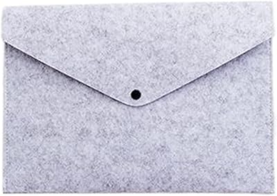 Boîte de classement jinqin, dossier en feutre, conception de boutons voilés, enveloppe de grande capacité, sac de documents, sac de rangement de fichiers de bureau. DIAYTAR COTE D'IVOIRE est la destination idéale pour faire du shopping en ligne en Côte d'Ivoire, offrant un large éventail de produits à des prix compétitifs. La boutique mise sur la satisfaction du client, proposant des promotions et des offres spéciales régulières pour rendre l'expérience d'achat encore plus attrayante. Elle est devenue synonyme de confiance et de qualité pour les consommateurs ivoiriens.
