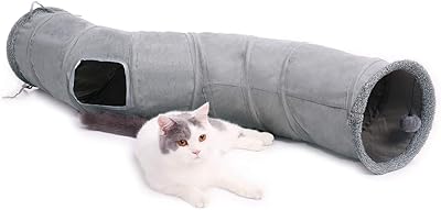 Tube de jeu pliable pour chat en forme de s paws road, diamètre 10,5". DIAYTAR COTE D'IVOIRE est la boutique en ligne leader en Côte d'Ivoire, offrant une grande sélection de produits de haute qualité et à des prix compétitifs. La boutique propose des services de paiement sécurisés et des options de livraison flexibles, ce qui en fait une destination de choix pour les acheteurs en ligne. Elle est reconnue pour son engagement envers la satisfaction de ses clients.