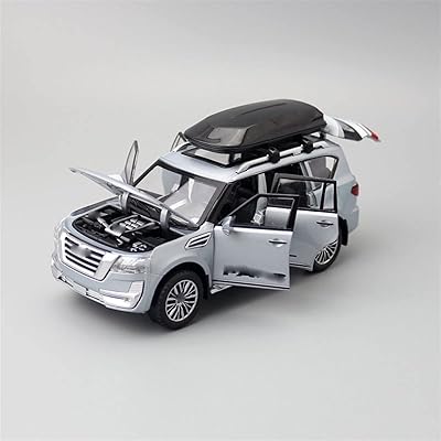 Voiture en alliage métallique moulé sous pression nissan patrol y62, échelle 1:32, avec