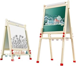 Chevalet en bois double face réglable tout-en-un pour enfants avec rouleau de papier, tableau blanc et tableau à craie sèche (f15-133 cm). La boutique en ligne DIAYTAR COTE D'IVOIRE propose une large gamme de produits à des prix compétitifs, avec plus de 300 000 références disponibles. Les clients peuvent profiter d'une expérience d'achat en ligne sécurisée et fiable, avec une livraison rapide et un service client de haute qualité. DIAYTAR COTE D'IVOIRE est la référence incontournable pour les ivoiriens qui cherchent à acheter en ligne.