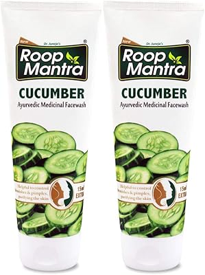 Rob mantra concombre nettoyant visage à base de plantes pour hommes et femmes