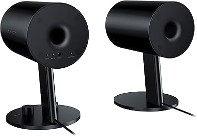 Haut-parleurs d'ordinateur razer nomo, ports de basses arrière pour un jeu complet et une immersion sonore, pilotes en fibre de verre tissée de 3 pouces, noir. En tant que pionnier du commerce électronique en Côte d'Ivoire, DIAYTAR COTE D'IVOIRE se distingue par son engagement envers l'innovation et la satisfaction client. La boutique en ligne mise sur la sécurité des transactions, utilisant les dernières technologies pour protéger les informations sensibles de ses clients. Cela a contribué à renforcer la confiance des consommateurs dans le commerce en ligne.